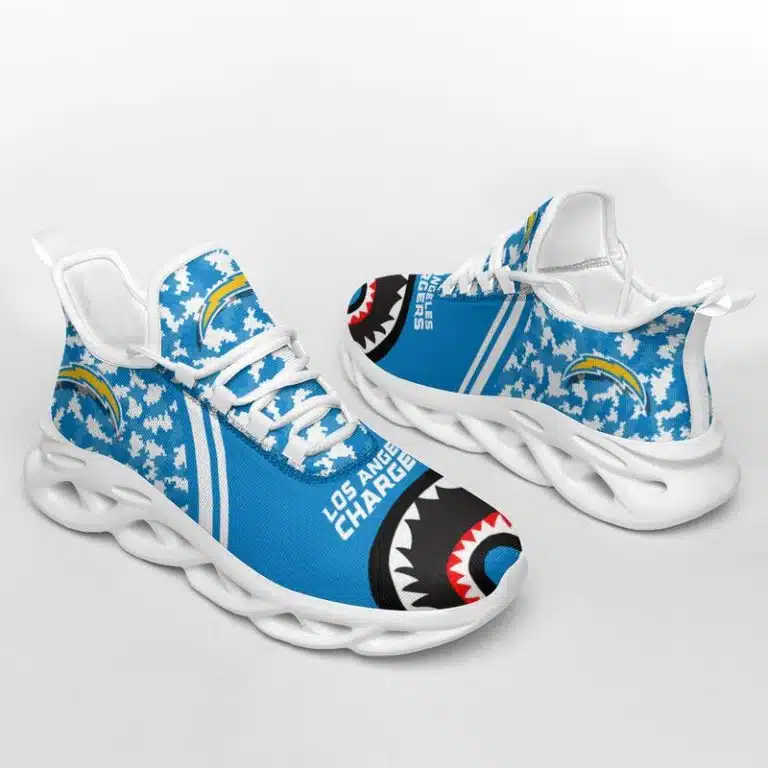 Los Angeles Chargers Clunky Sneakers EK67 - Image 2