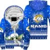 Los Angeles Rams Fleece Hoodie JE51