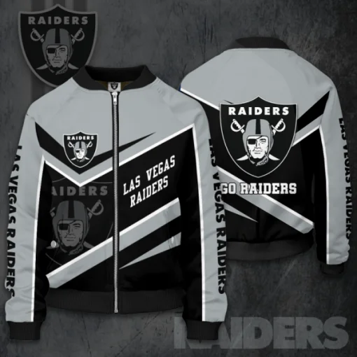 Las Vegas Raiders Bomber Jacket CJ71