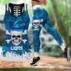 Detroit Lions Women's Hollow Out Tank Top + Legging QL61