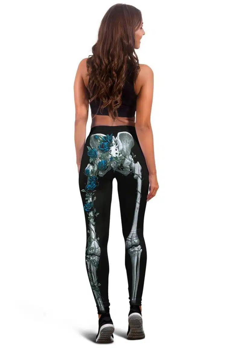 Detroit Lions Women's Hollow Out Tank Top + Legging WL87 - Image 3