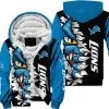 Detroit Lions Fleece Hoodie YW34