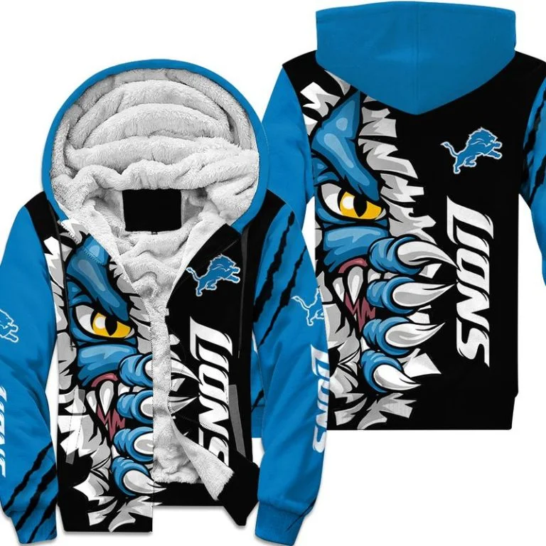 Detroit Lions Fleece Hoodie YW34
