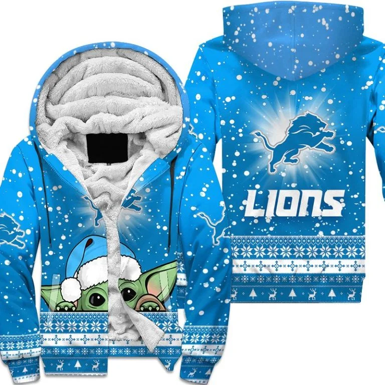 Detroit Lions Fleece Hoodie RO47