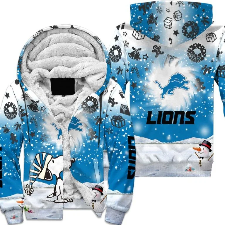 Detroit Lions Fleece Hoodie UD37