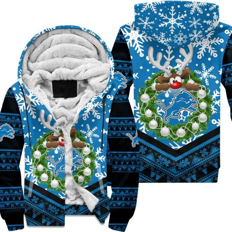 Detroit Lions Fleece Hoodie EL37