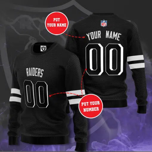 Customize Your Name Las Vegas Raiders KX87