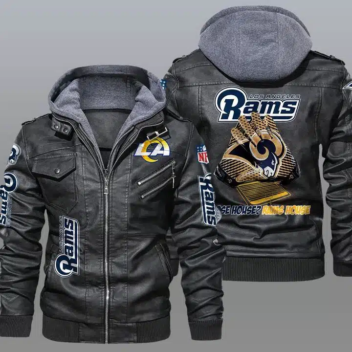 Los Angeles Rams Leather Jacket TR86