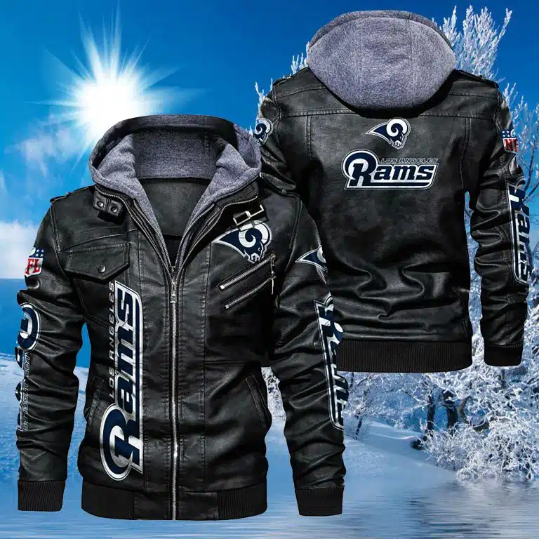 Los Angeles Rams Leather Jacket HS63