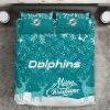 Miami Dolphins Bedding Set LG71