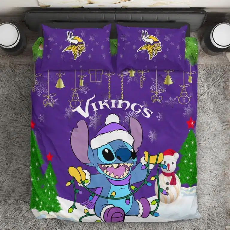 Minnesota Vikings Bedding Set WL57