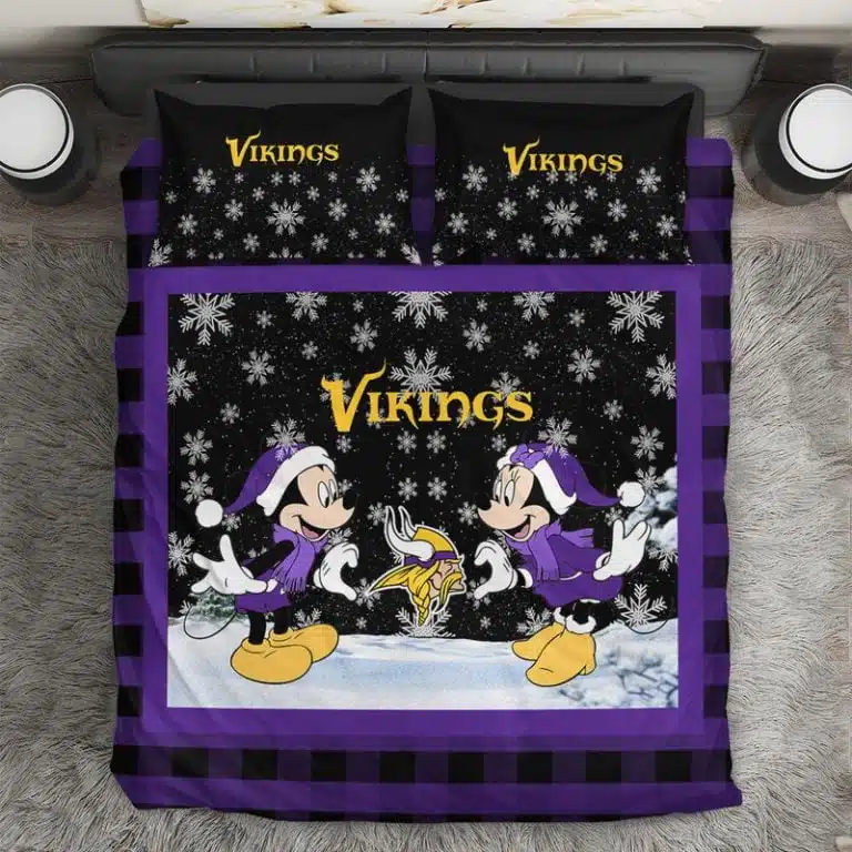 Minnesota Vikings Bedding Set ER57