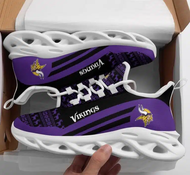 Minnesota Vikings Clunky Sneakers KY13 - Image 2