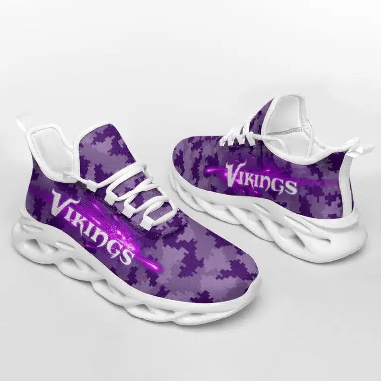 Minnesota Vikings Clunky Sneakers EJ69 - Image 2