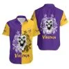 Minnesota Vikings Button-Up Shirt KS13