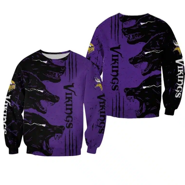 Clothes Minnesota Vikings KY83 - Image 3