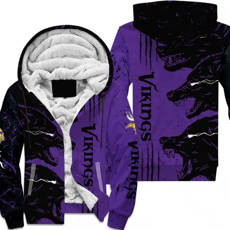 Minnesota Vikings Fleece Hoodie RU94
