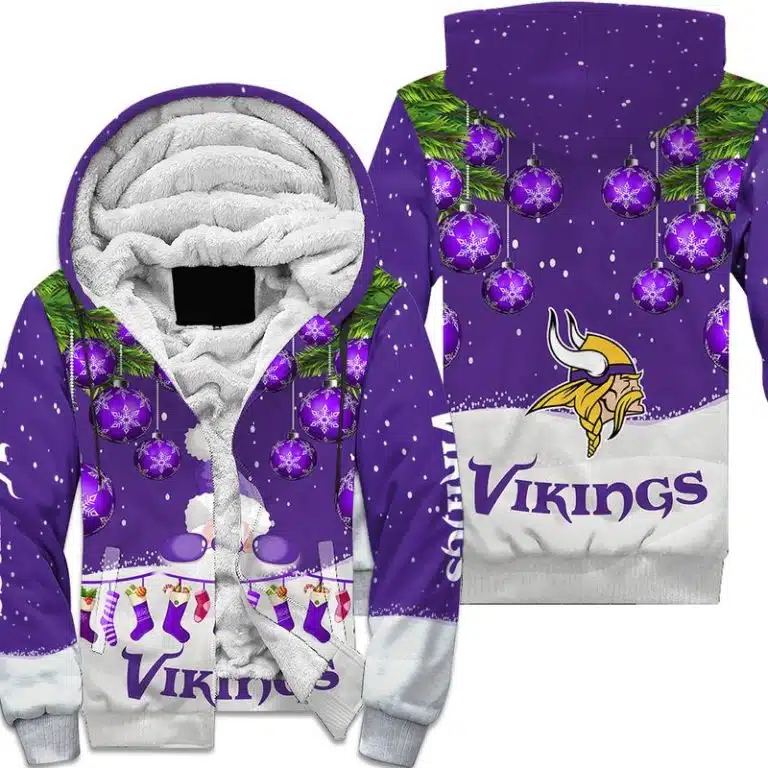 Minnesota Vikings Fleece Hoodie TK21