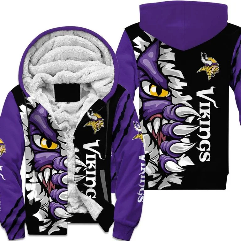 Minnesota Vikings Fleece Hoodie RJ41