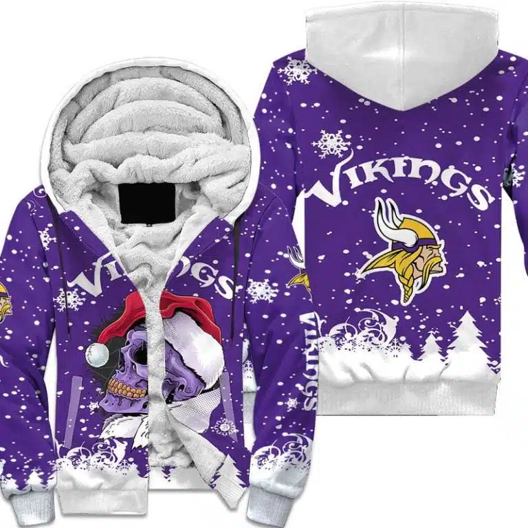 Minnesota Vikings Fleece Hoodie TB09