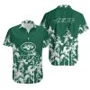 Combo New York Jets Button-Up Shirt & Men Shorts YL49