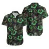Combo New York Jets Button-Up Shirt & Men Shorts IR16