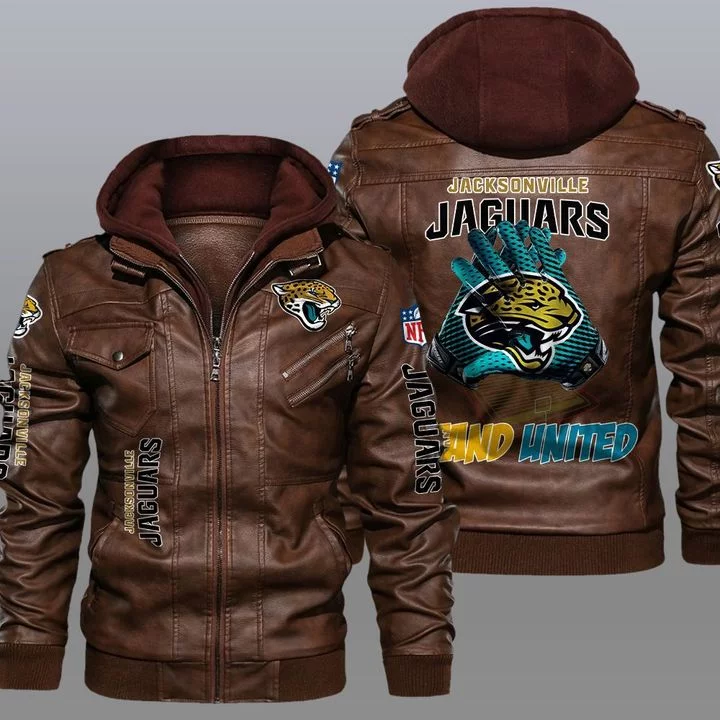 Jacksonville Jaguars Leather Jacket YD18 - Image 2