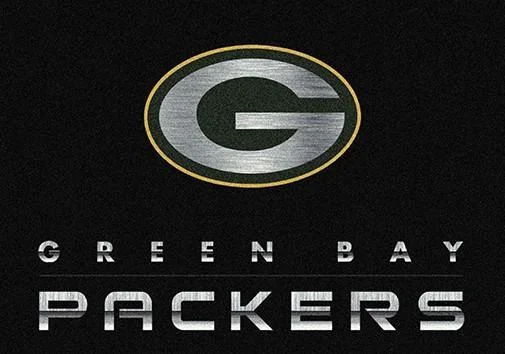 Green Bay Packers Chrome Area Rug