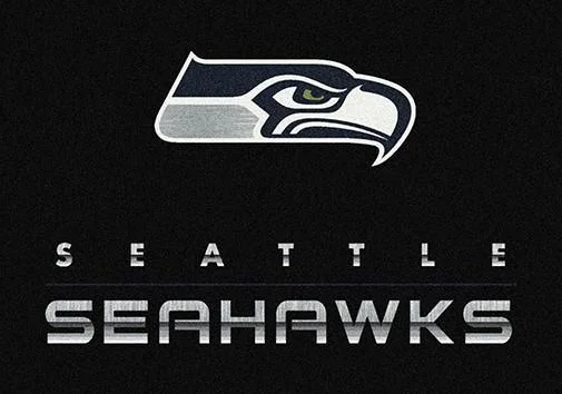 Seattle Seahawks Chrome Area Rug