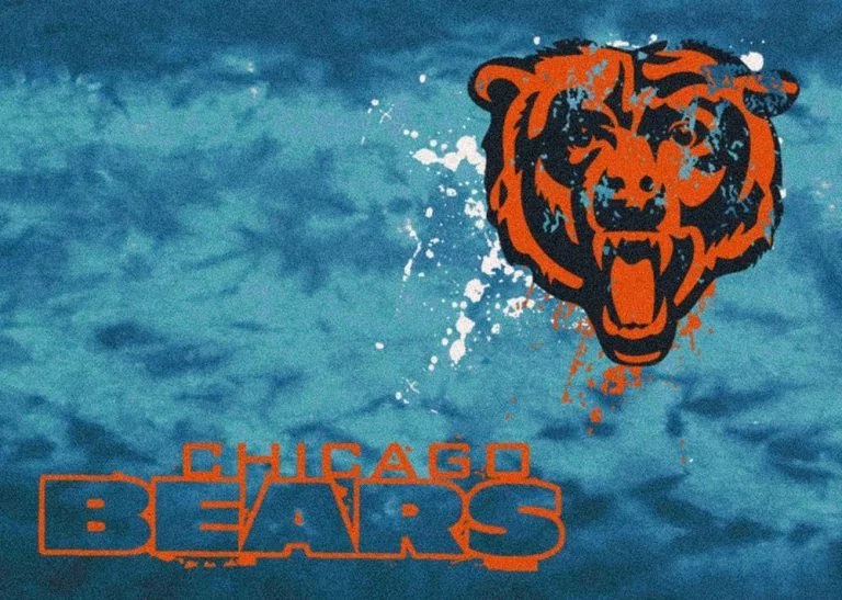Chicago Bears Fade Rug