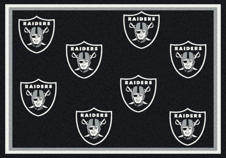 Las Vegas Raiders Repeat Rug