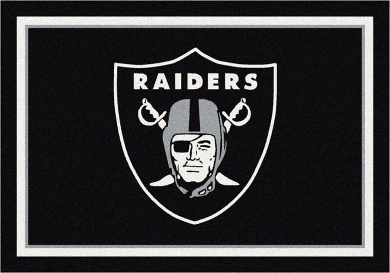 Las Vegas Raiders Spirit Rug