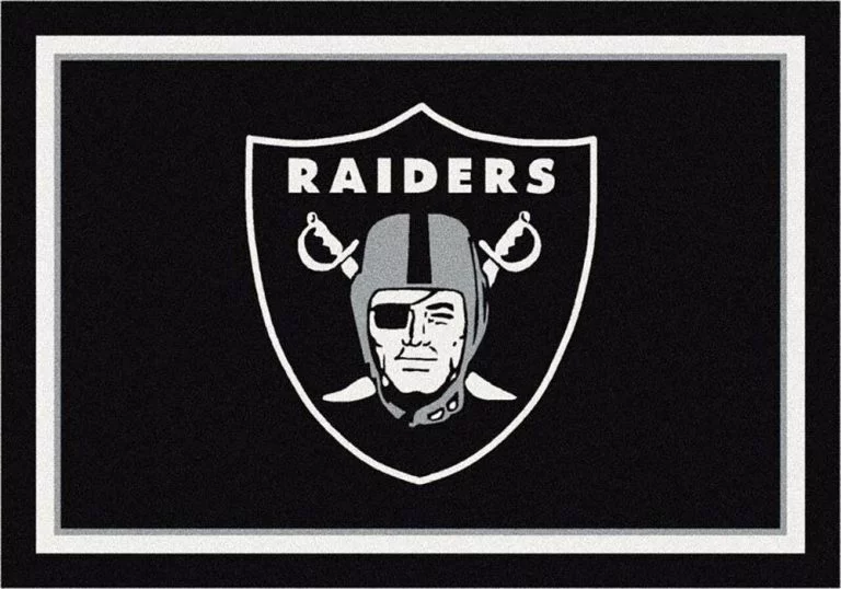 Las Vegas Raiders Spirit Rug