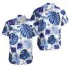 Combo New York Giants Button-Up Shirt & Men Shorts RY74