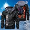 New England Patriots Leather Jacket KG61