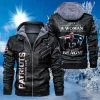 New England Patriots Leather Jacket EH41