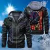 New York Giants Leather Jacket JT67