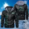 New York Jets Leather Jacket KL85