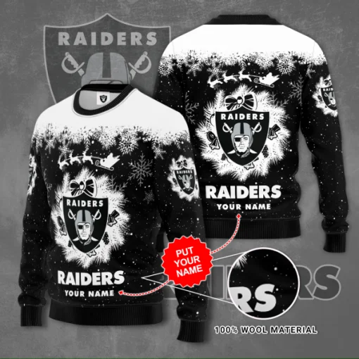 Customize Your Name Las Vegas Raiders XH76