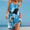 Carolina Panthers Beach Dress Summer KD12