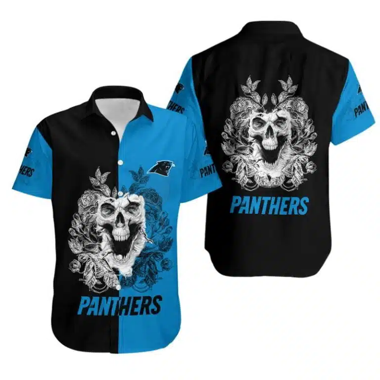 Carolina Panthers Button-Up Shirt TD41