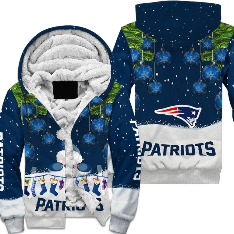New England Patriots Fleece Hoodie TU99