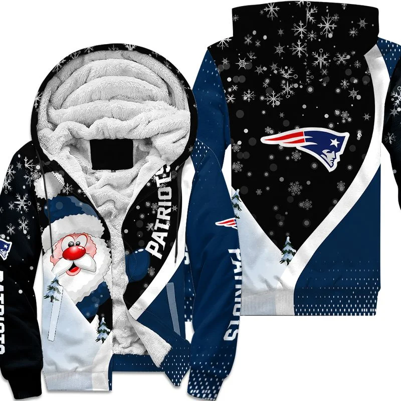 New England Patriots Fleece Hoodie KW97