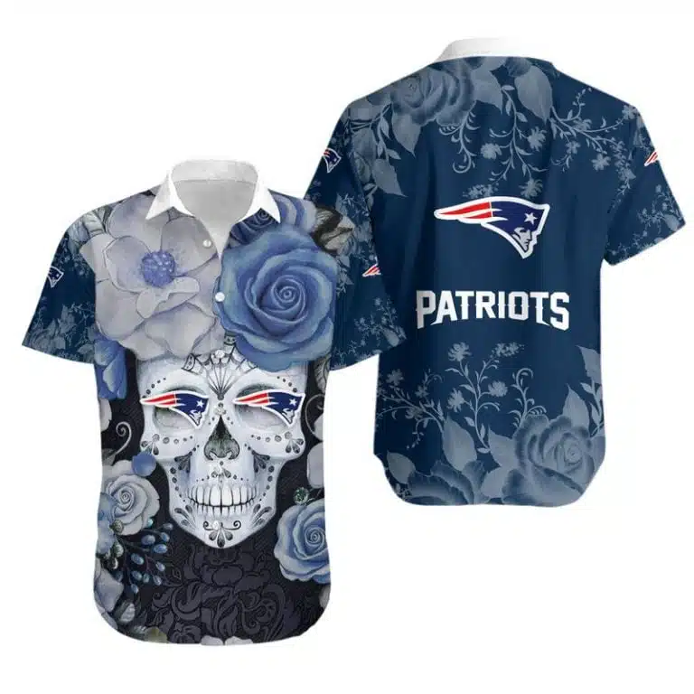 New England Patriots Button-Up Shirt JR26