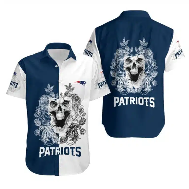 New England Patriots Button-Up Shirt KG31