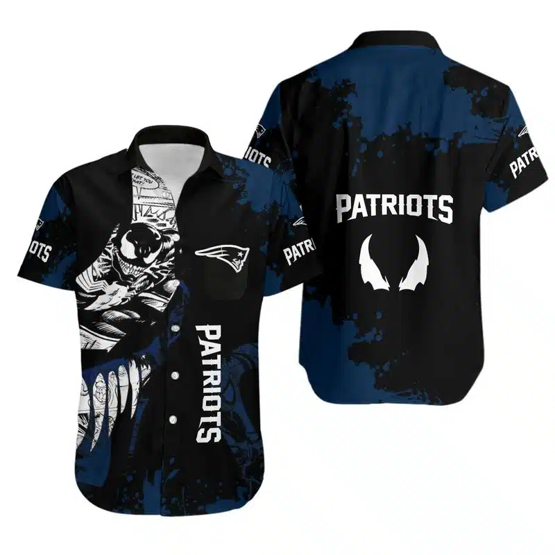 New England Patriots Button-Up Shirt MF23