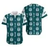 Combo Philadelphia Eagles Button-Up Shirt & Men Shorts YE29
