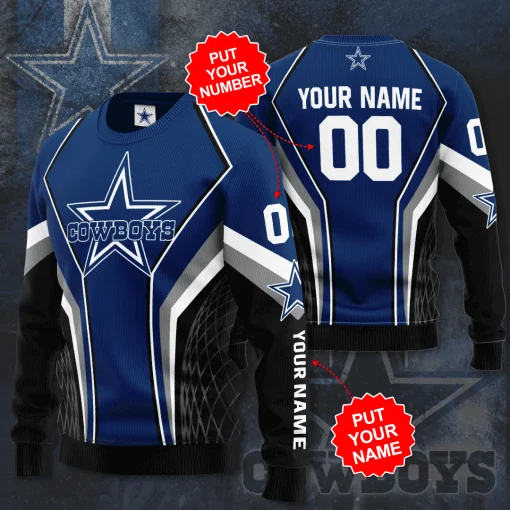 Customize Your Name Dallas Cowboys XJ27