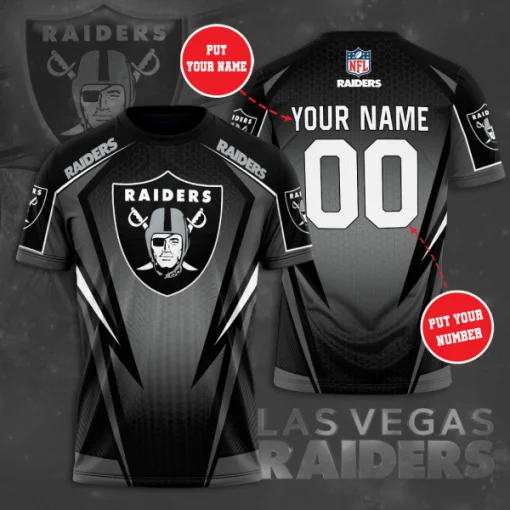 Customize Your Name Las Vegas Raiders KE12
