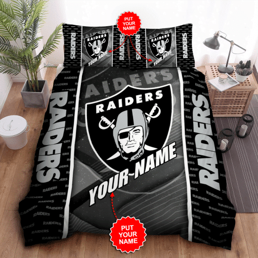 Las Vegas Raiders Bedding Set SG71